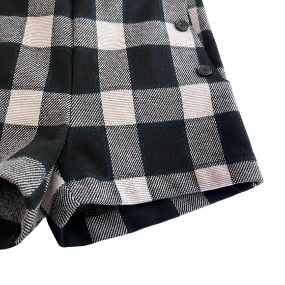 Boys and Arrows unisex neutral plaid shorts size 5 - Picture 3 of 6